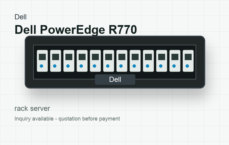 Dell PowerEdge R770