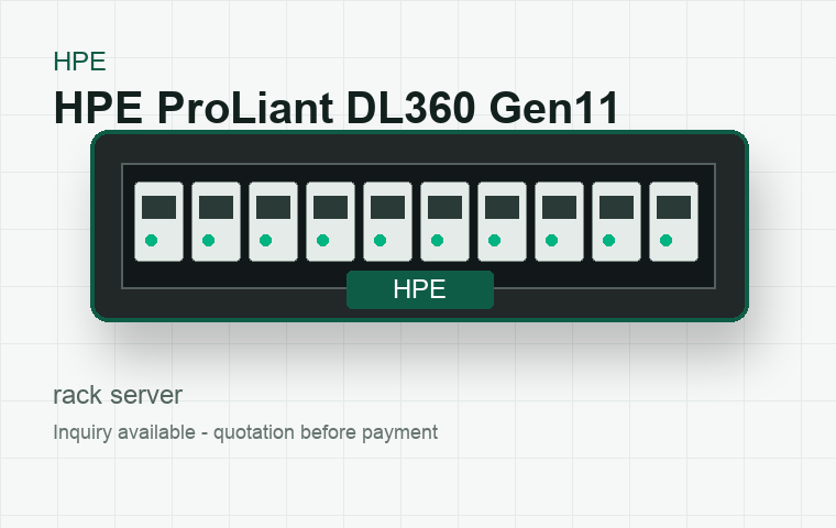 HPE ProLiant DL360 Gen11